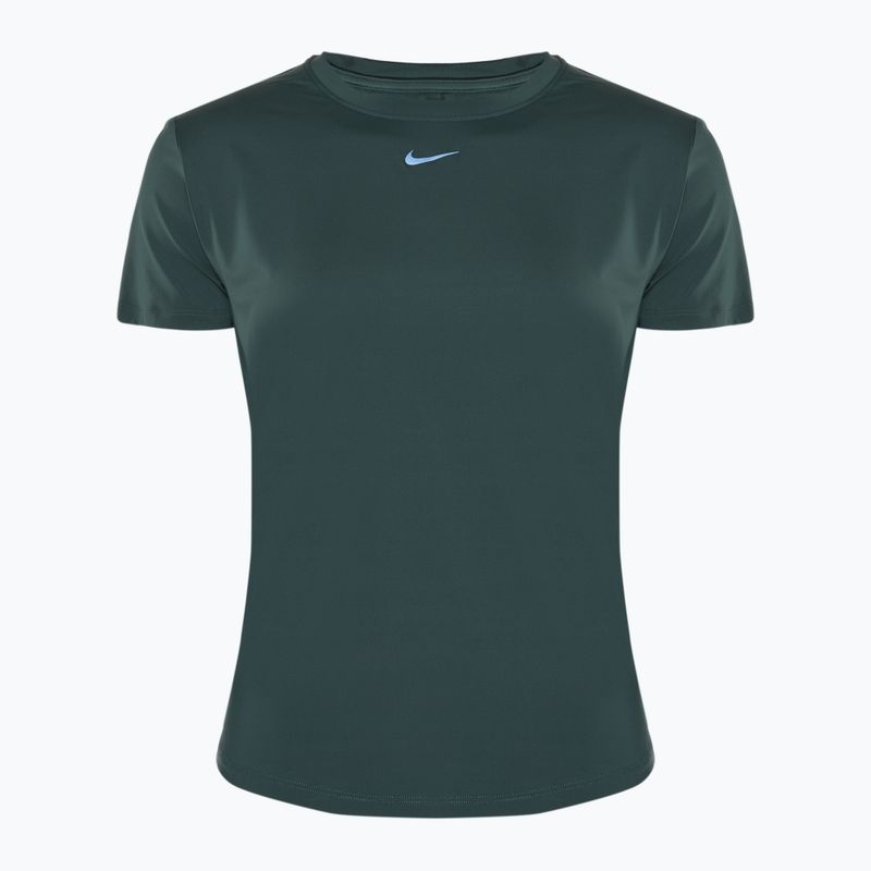 Nike One Classic Dri-Fit винтидж зелено / черно дамска тениска