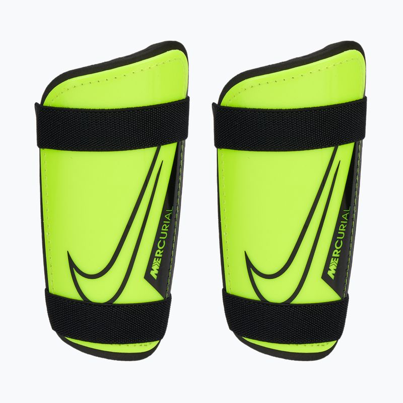 Протектори за подбедрици Nike Mercurial Hardshell volt/ black/ black
