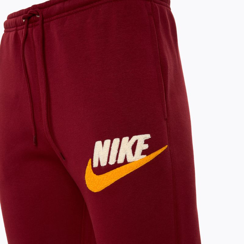 Мъжки панталони Nike Club Fleece Joggers team red/team red 3