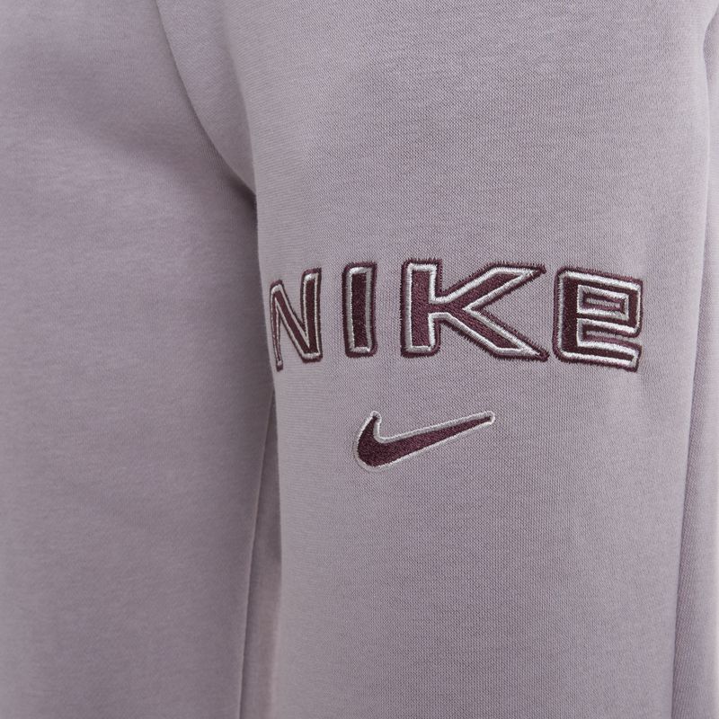 Дамски панталони Nike Phoenix Fleece light violet ore 3