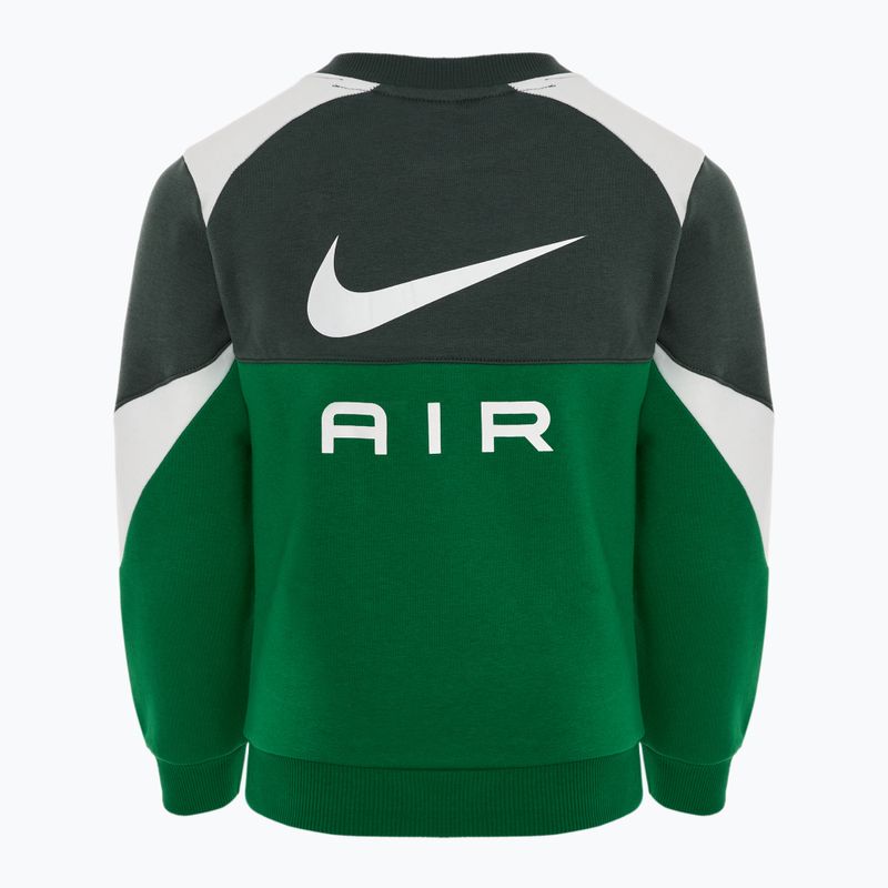 Детски суитшърт Nike Air Crew malachite/vintage green/sail/sail 2