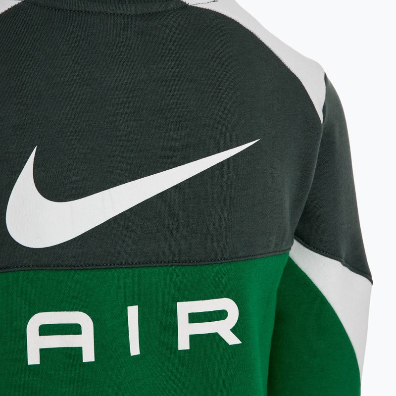 Детски суитшърт Nike Air Crew malachite/vintage green/sail/sail 4