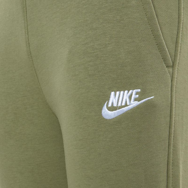 Детски панталон Nike Sportswear Club Fleece oil green/ oil green/ white  3