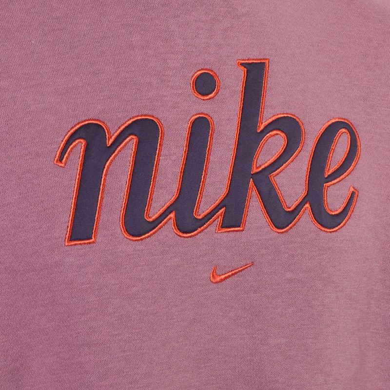Детски суитшърт Nike Sportswear Club Fleece plum dust/light wild mango 3