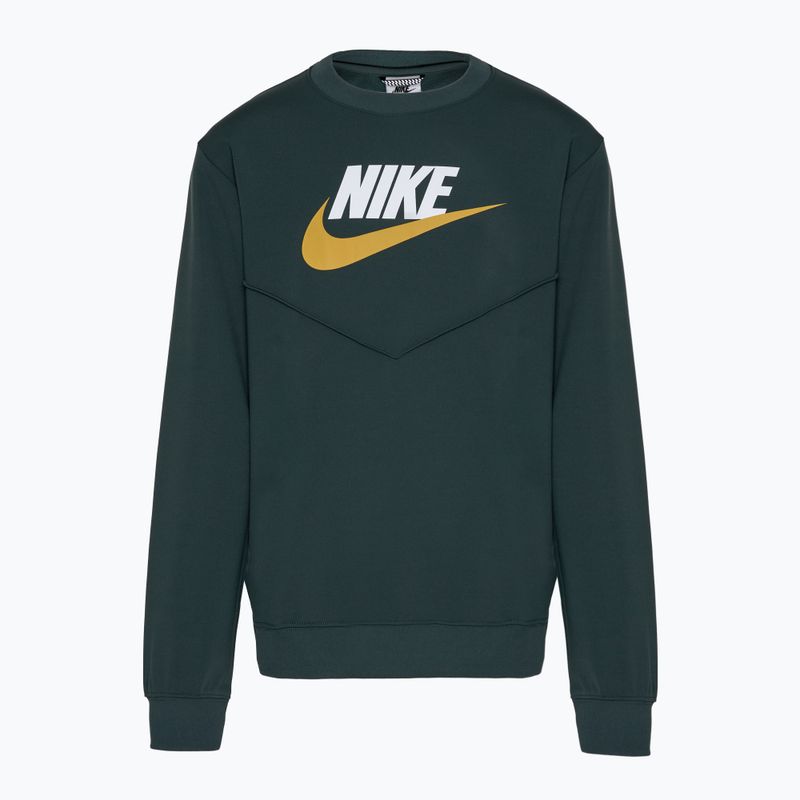 Детски спортен костюм Nike Sportswear в зелено/бяло 2