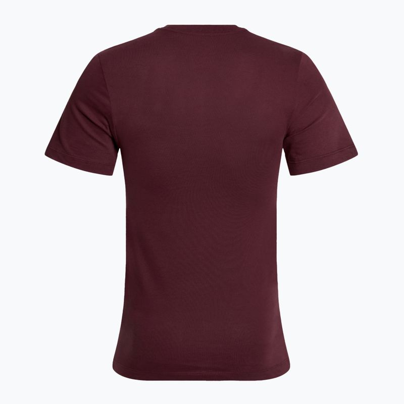 Мъжка тениска за бягане Nike Dri-Fit UV burgundy crush 2