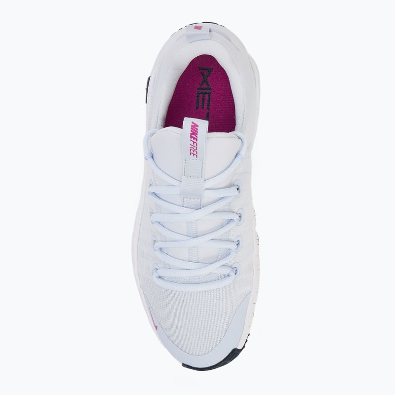 Дамски обувки за тренировка Nike Free Metcon 6 grey / armory navy / hot fuchsia 5