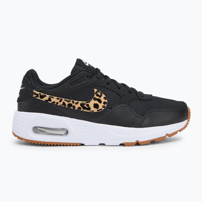 Nike Air Max SC дамски обувки черно/ сезам/ коноп/ бяло 2
