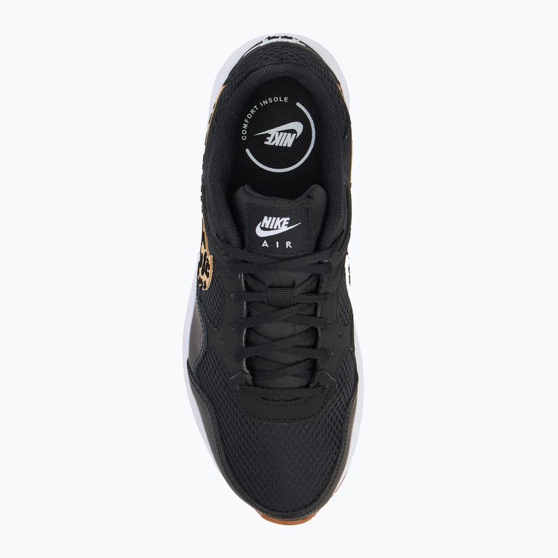 Nike Air Max SC дамски обувки черно/ сезам/ коноп/ бяло 5