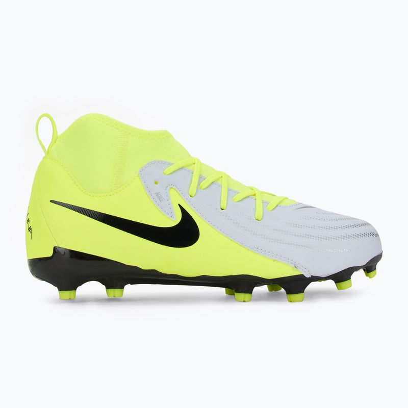 Детски футболни обувки Nike Phantom Luna 2 Academy FG/MG metallic silver/volt/black 2