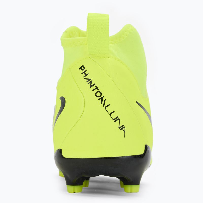 Детски футболни обувки Nike Phantom Luna 2 Academy FG/MG metallic silver/volt/black 6