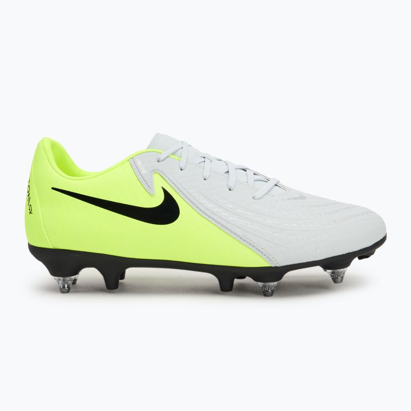 Мъжки футболни обувки Nike Phantom GX 2 Academy metallic silver/volt/black 2