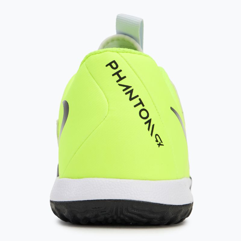 Детски футболни обувки Nike Phantom GX 2 Academy IC silver/volt/black 6