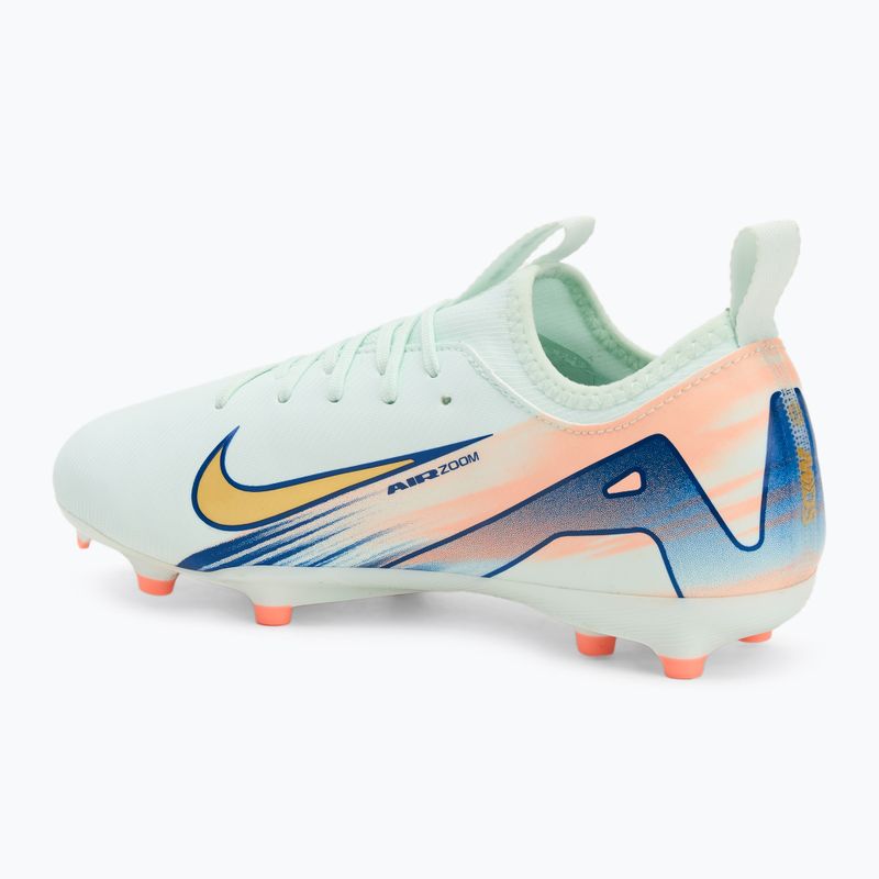 Детски футболни обувки Nike Vapor 16 Acadamy Mercurial Dream Speed FG/MG Jr едва зелени/ малинов пулс/ златен металик монета 3