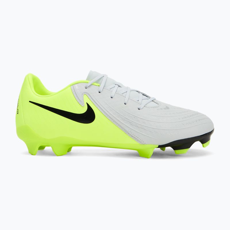 Мъжки футболни обувки Nike Phantom GX 2 Academy FG/MG metallic silver/volt/black 2