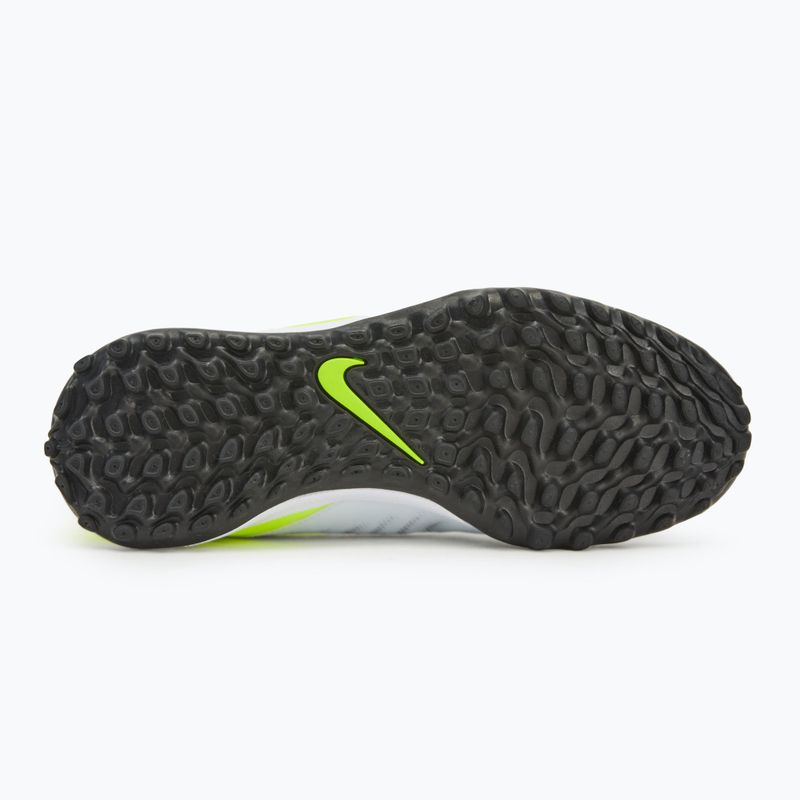 Детски футболни обувки Nike Phantom GX 2 Academy TF metallic silver/volt/black 4