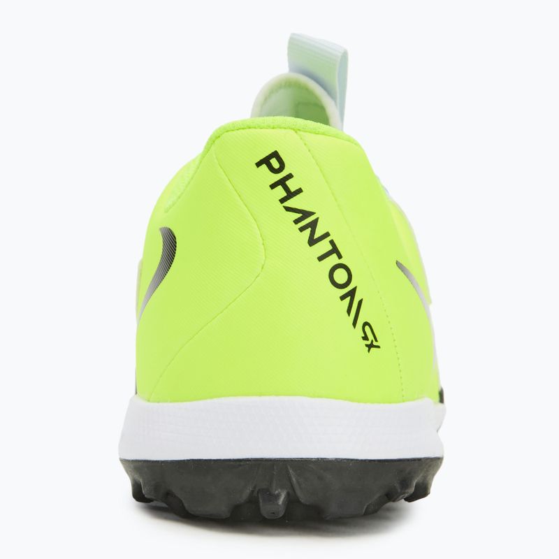 Детски футболни обувки Nike Phantom GX 2 Academy TF metallic silver/volt/black 6