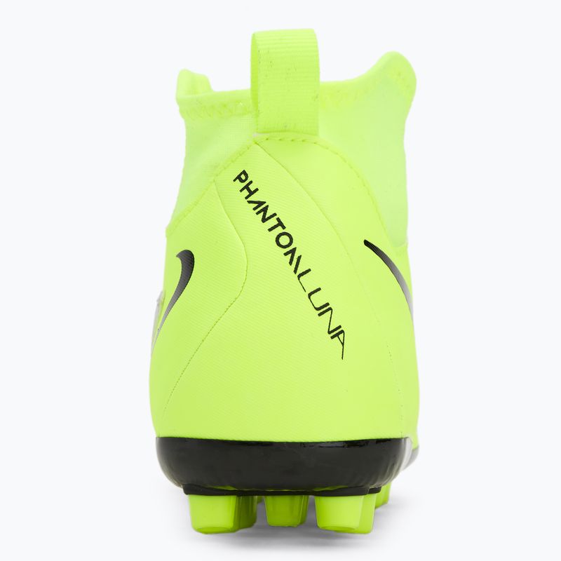 Детски футболни обувки Nike Phantom Luna 2 Academy AG Jr metallic silver/black/volt 6