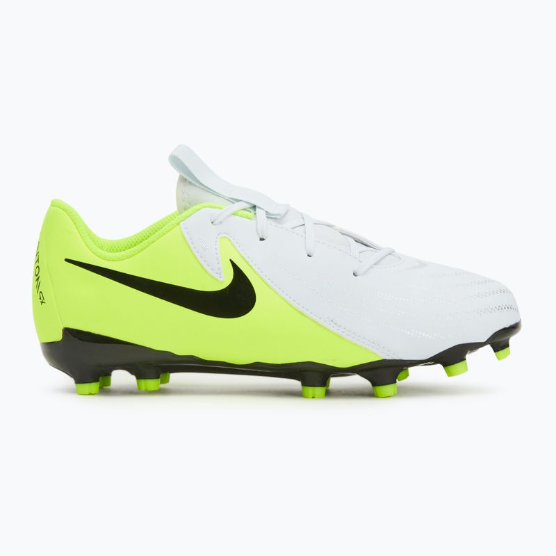 Детски футболни обувки Nike Phantom GX 2 Academy FG/MG metallic silver/volt/black 2