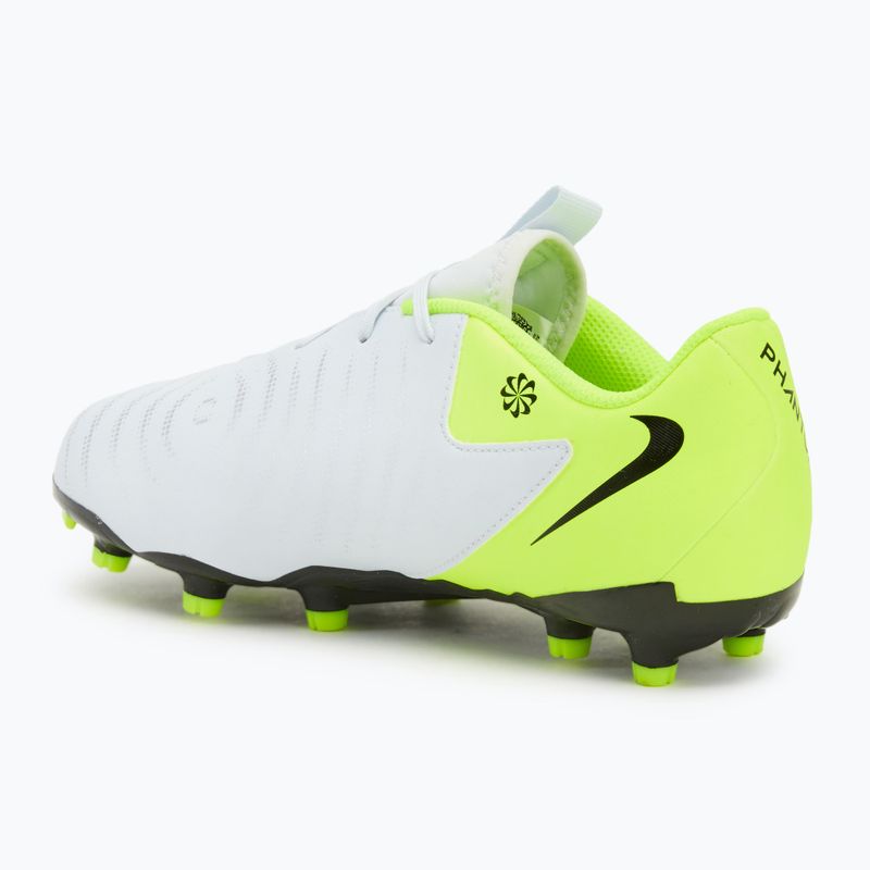 Детски футболни обувки Nike Phantom GX 2 Academy FG/MG metallic silver/volt/black 3