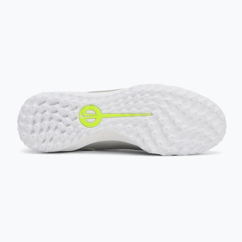 Мъжки футболни обувки Nike Tiempo Legend 10 Academy TF metallic silver/volt/black 4