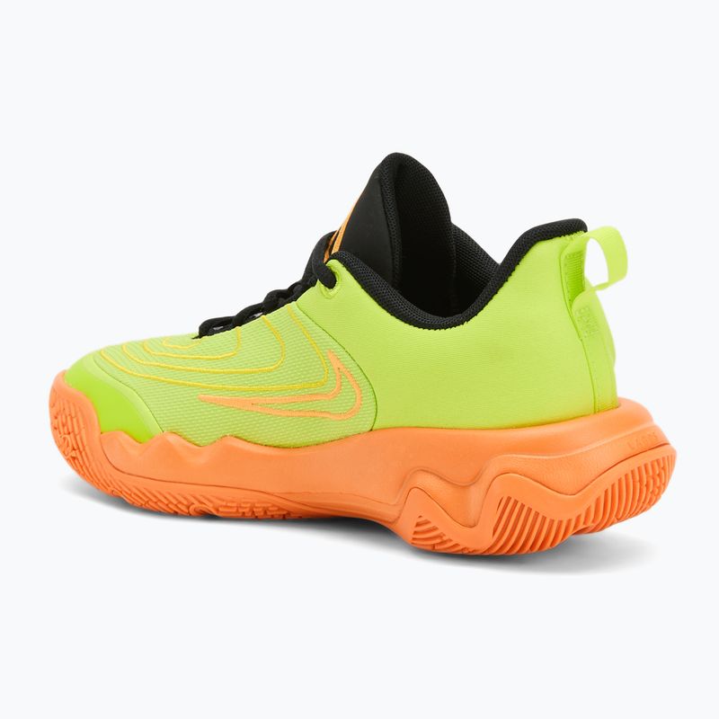 Детски баскетболни обувки Nike Giannis Immortality 4 cyber/ sundial/ lightning/ bright mandarin 3