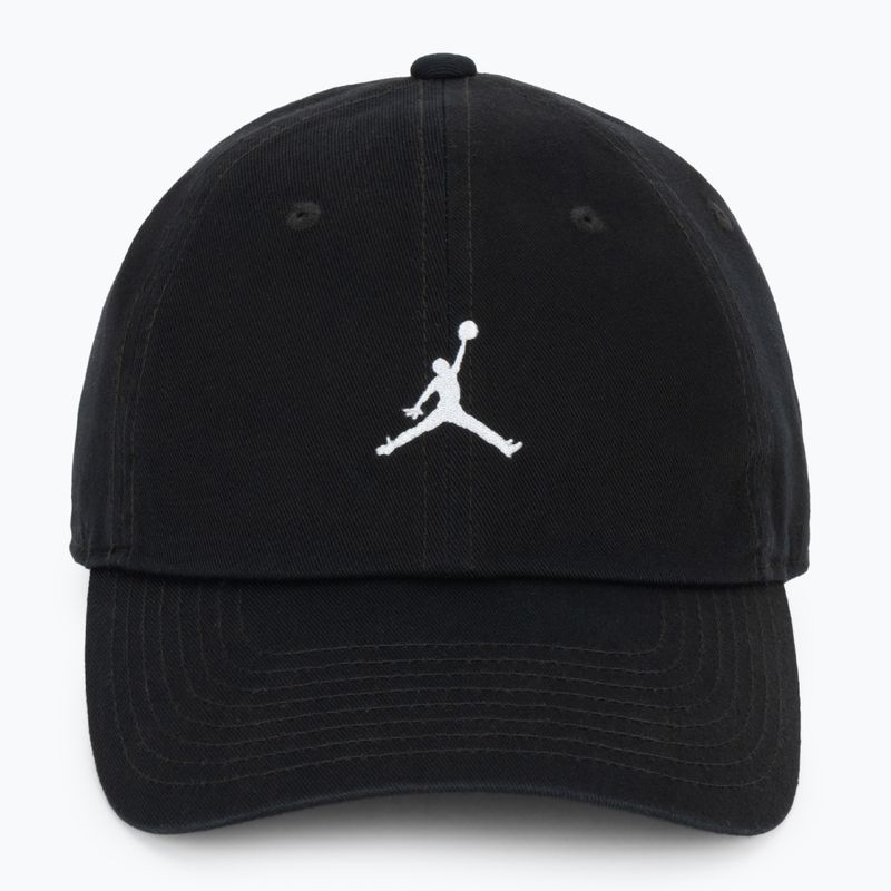Czapka z daszkiem  Nike Jordan Club Unstructured Curved-Bill black/white 2