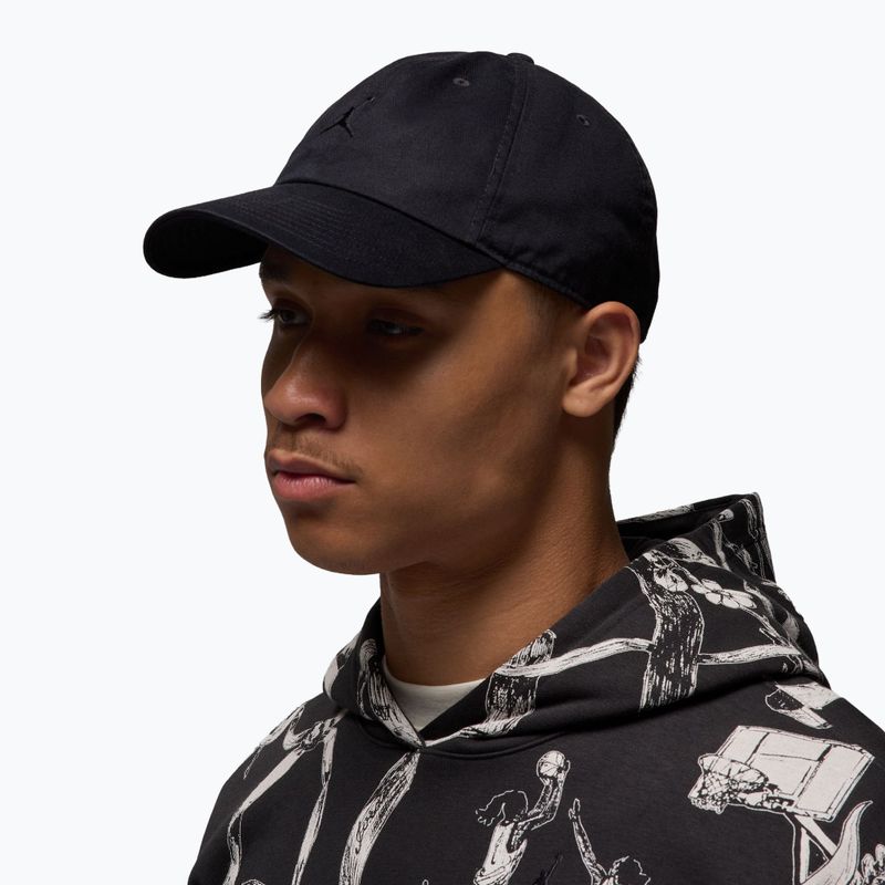 Шапка с козирка Jordan Club Unstructured Curved-Bill black/black 7