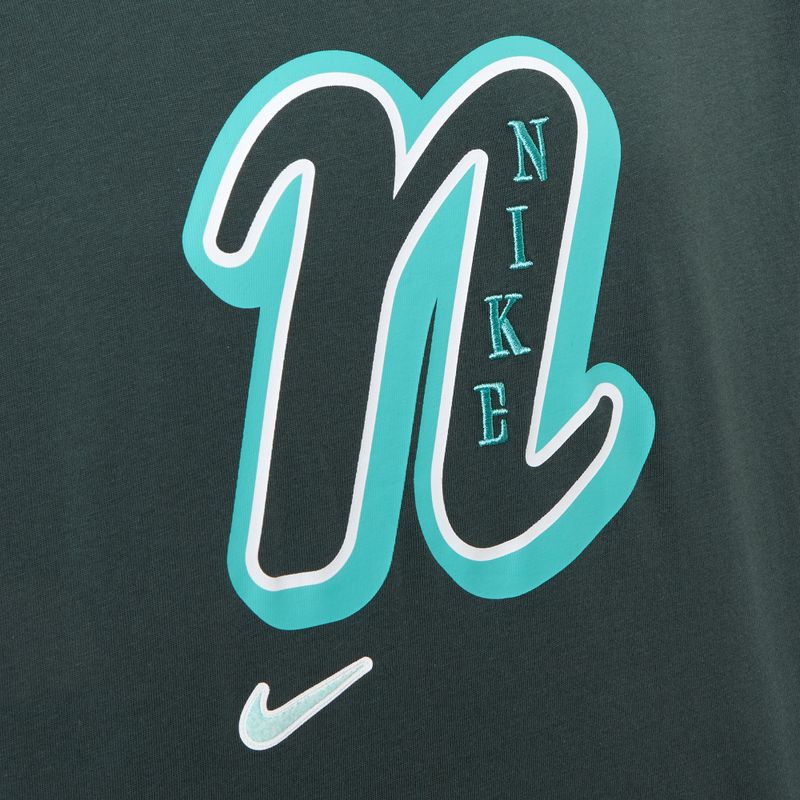 Детска тениска Nike Sportswear vintage green 3