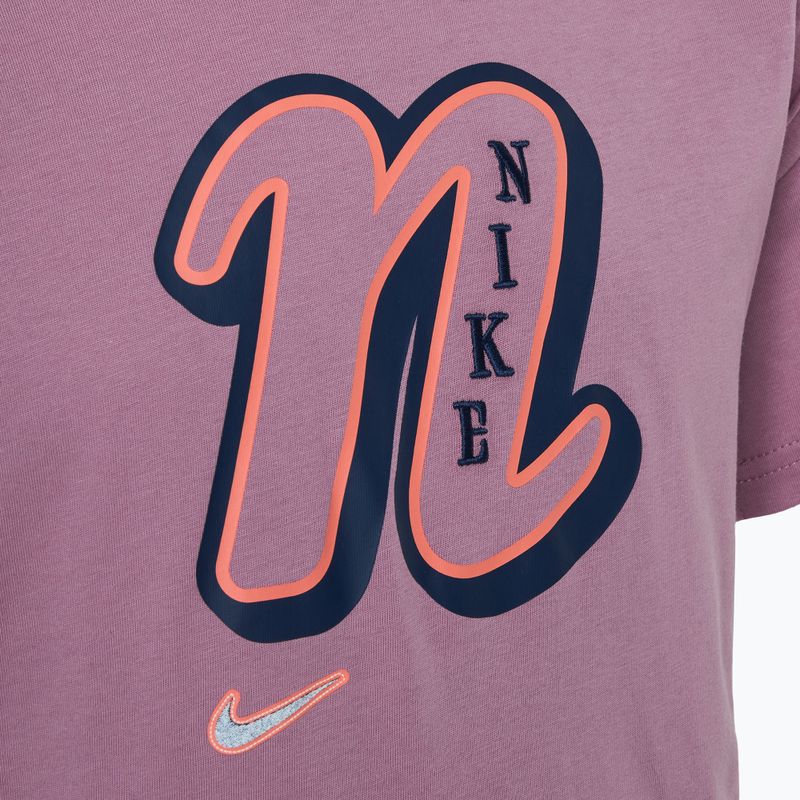 Детска тениска Nike Sportswear plum dust 3