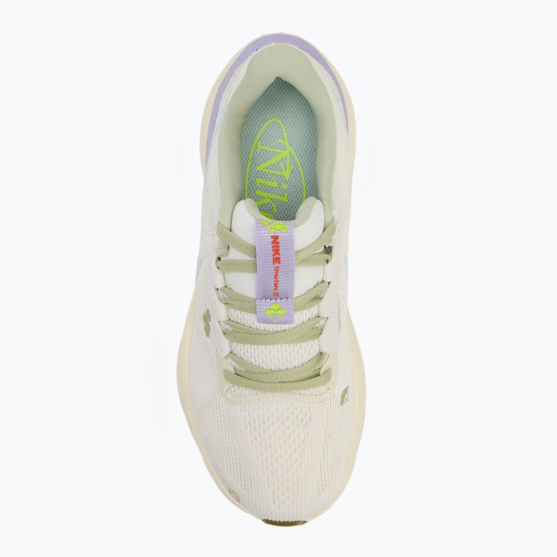Дамски обувки за бягане Nike Structure 25 sail/pale ivory/volt/ glacier blue 5