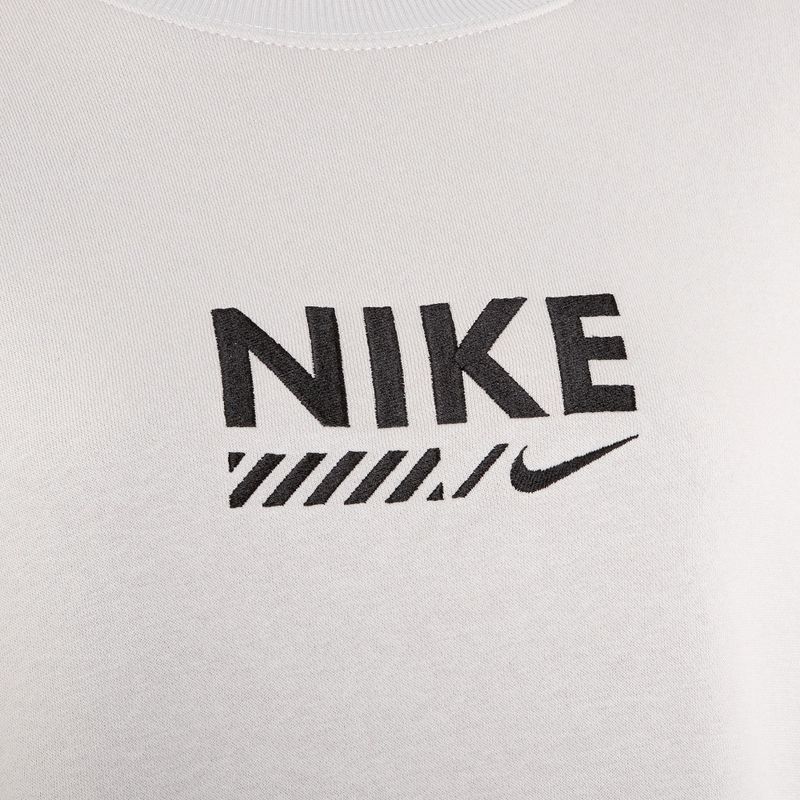 Дамски суитшърт Nike Sportswear Oversized Crew-Neck light iron ore 3
