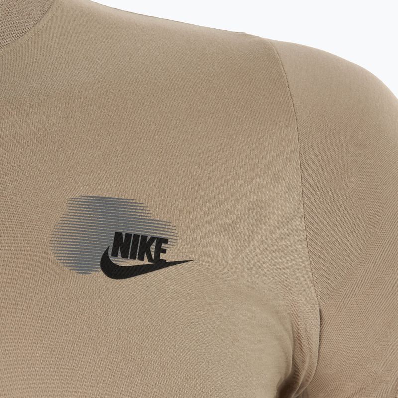 Детска тениска Nike Sportstwear Standard Issue khaki 3