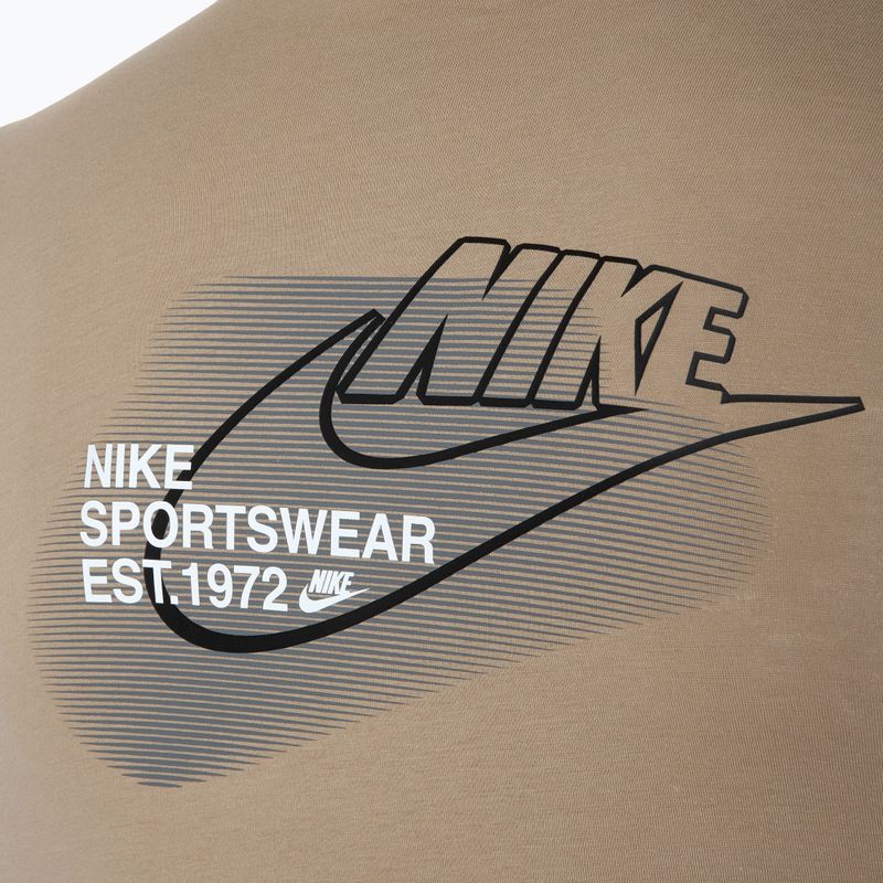 Детска тениска Nike Sportstwear Standard Issue khaki 4