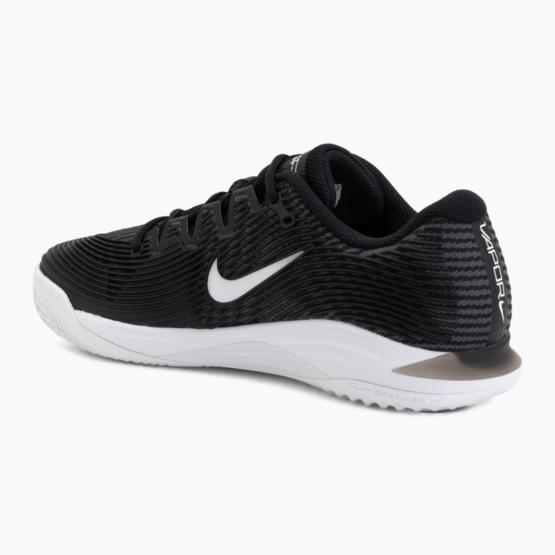Мъжки тенис обувки Nike Vapor 12 Clay black/dark smoke grey/white 3