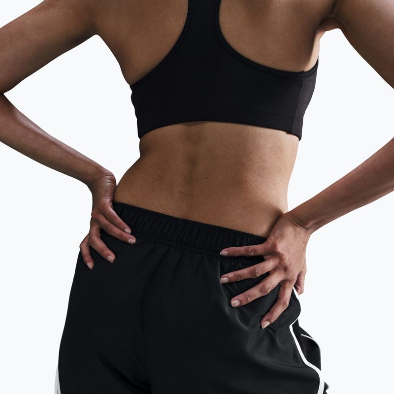 Дамски шорти за бягане Nike Tempo Dri-Fit Mid-Rise black/black/white 5