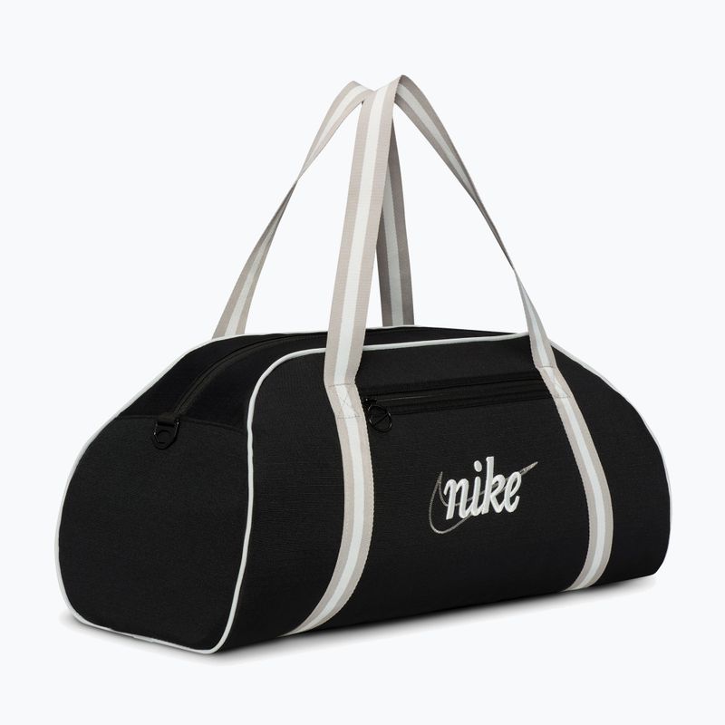 Дамска чанта за тренировки Nike Gym Club Retro 24 l black/college grey/summit white 2