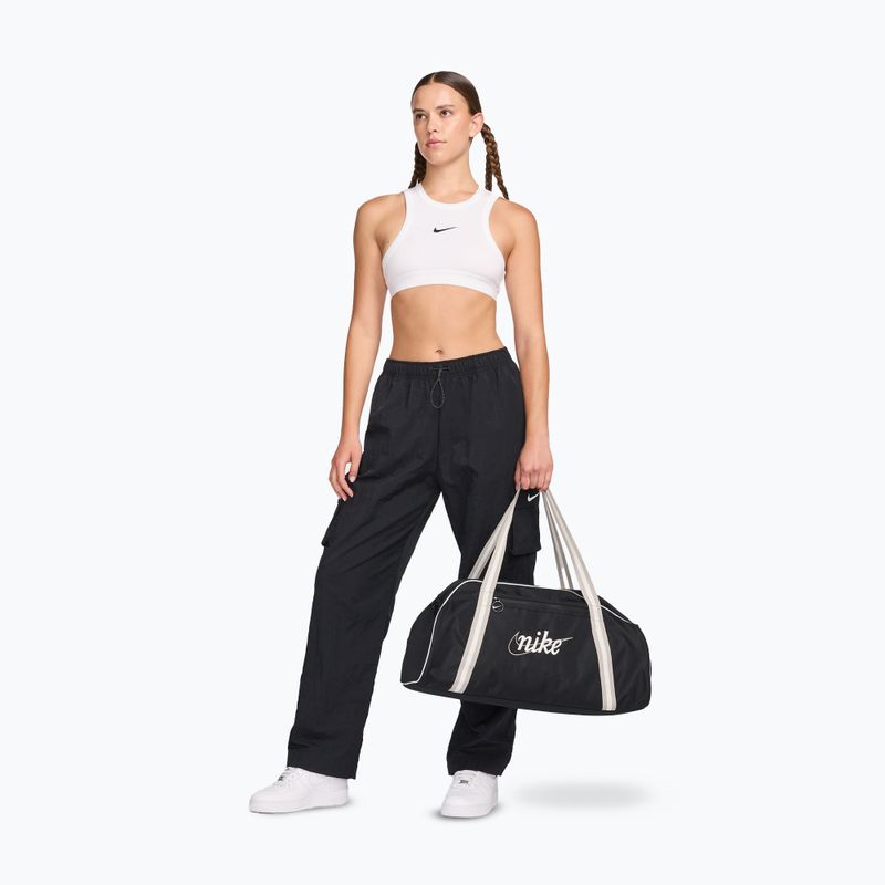 Дамска чанта за тренировки Nike Gym Club Retro 24 l black/college grey/summit white 9