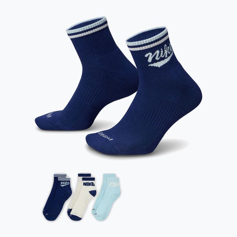 Mъжки чорапи Nike Everyday Plus Ankle 3 чифта multi-color/902 3