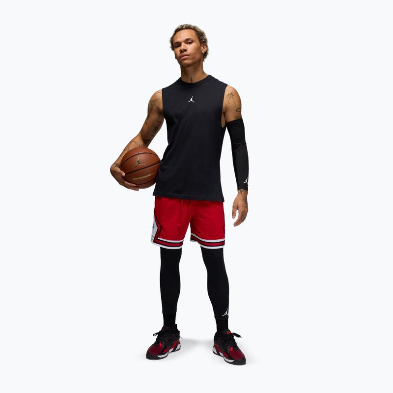 Мъжки баскетболни шорти Jordan Mesh Diamond 4" gym red/white/black 2