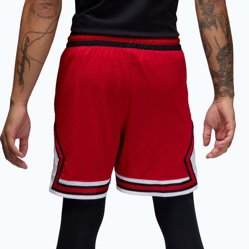 Мъжки баскетболни шорти Jordan Mesh Diamond 4" gym red/white/black 4