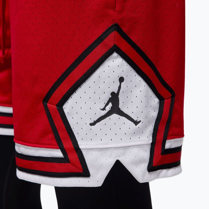 Мъжки баскетболни шорти Jordan Mesh Diamond 4" gym red/white/black 6