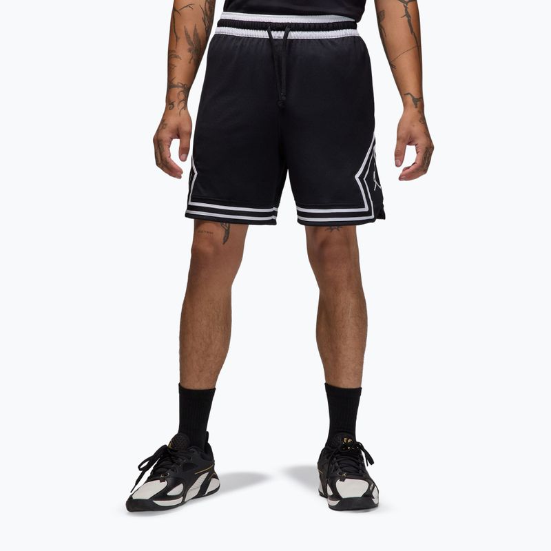 Мъжки баскетболни шорти Jordan Mesh Diamond 4" black/white/white
