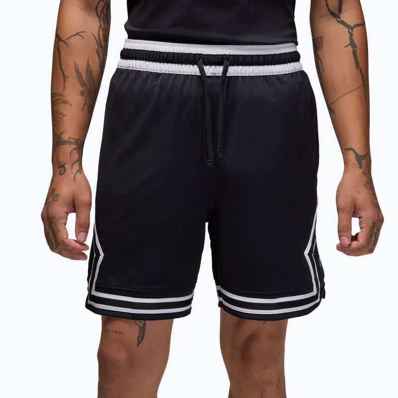Мъжки баскетболни шорти Jordan Mesh Diamond 4" black/white/white 3