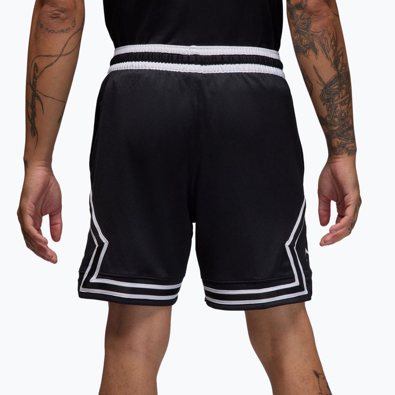 Мъжки баскетболни шорти Jordan Mesh Diamond 4" black/white/white 4