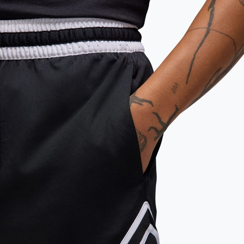 Мъжки баскетболни шорти Jordan Mesh Diamond 4" black/white/white 5
