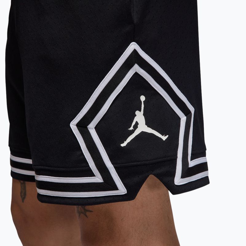 Мъжки баскетболни шорти Jordan Mesh Diamond 4" black/white/white 6