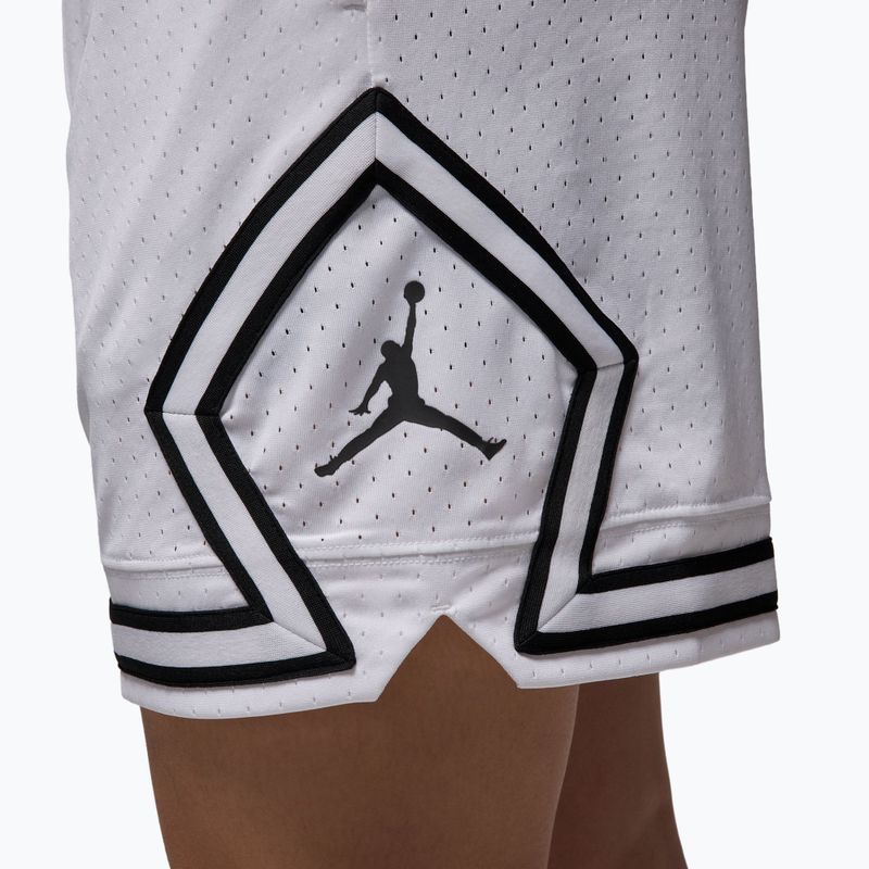 Мъжки баскетболни шорти Jordan Mesh Diamond 4" white/black/black 6