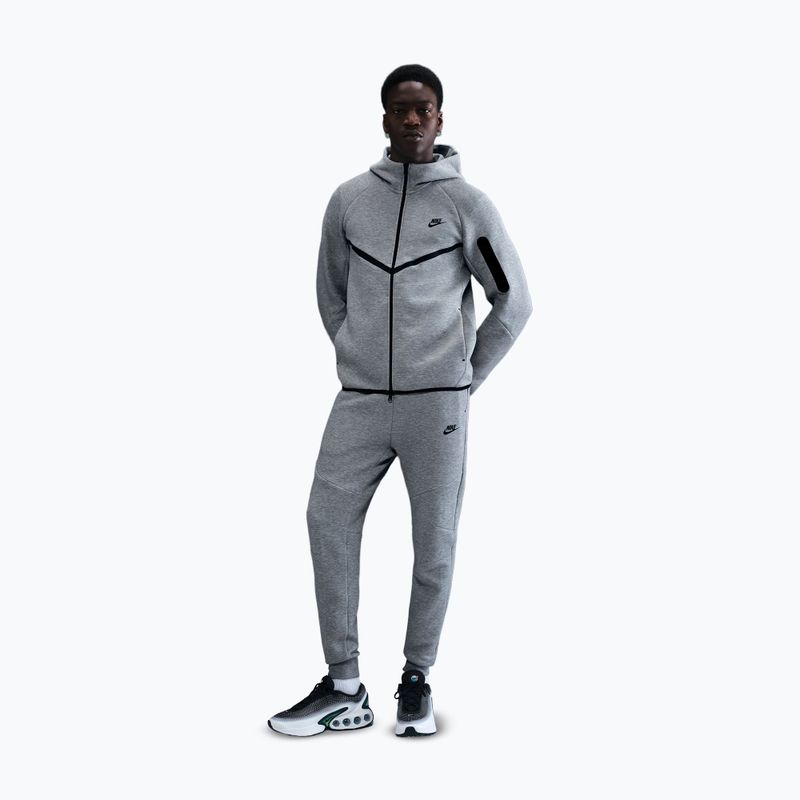 Мъжки суитшърт Nike Tech Windrunner Full Zip cavе dark grey heather/black 2