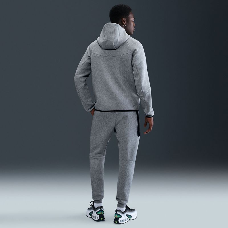 Мъжки суитшърт Nike Tech Windrunner Full Zip cavе dark grey heather/black 3